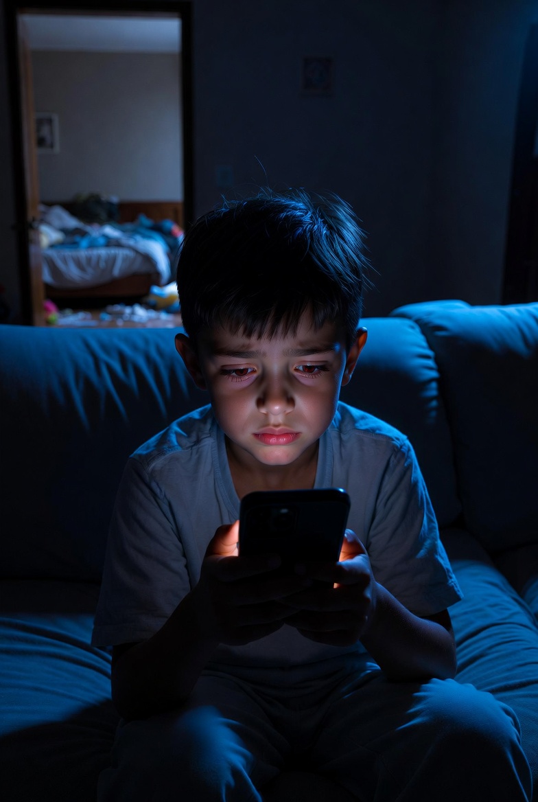 Seu filho passa mais tempo com o celular do que com Deus? Olhe para ele… cansado, irritado, com os olhos vermelhos e a mente vazia. Você sente no coração que isso não está certo.